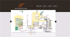 Desktop Screenshot of narbonne-architecte.com