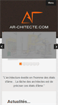 Mobile Screenshot of narbonne-architecte.com
